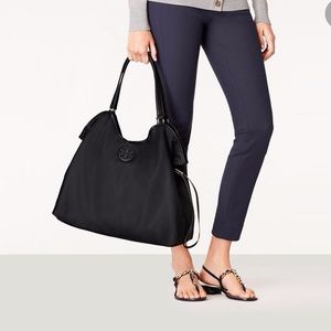 Tory Burch Nylon Slouchy Tote Bag